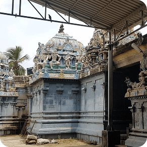 Stone shrine with deity